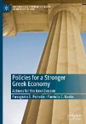 Policies for a Stronger Greek Economy