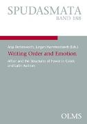 Writing Order and Emotion