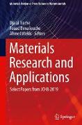 Materials Research and Applications