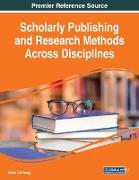 Scholarly Publishing and Research Methods Across Disciplines