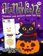 Halloween Coloring and Activity Book