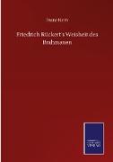 Friedrich Rückert's Weisheit des Brahmanen