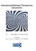 International Business Transactions - Documents: Vol. I - Transactional Law Documents