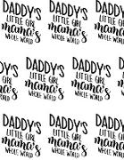Daddy's Little Girl, Mama's Whole World Composition Notebook - Large Ruled Notebook - 8.5x11 Lined Notebook (Softcover Journal / Notebook / Diary)