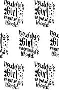 Daddy's Girl, Mommy's World Composition Notebook - Small Ruled Notebook - 6x9 Lined Notebook (Softcover Journal / Notebook / Diary)