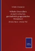 Wilhelm Obermüller's deutsch-keltisches, geschichtlich-geographisches Wörterbuch