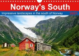 Norway´s South (Wall Calendar 2021 DIN A4 Landscape)