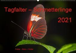 Tagfalter Schmetterlinge (Wandkalender 2021 DIN A2 quer)