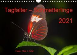 Tagfalter Schmetterlinge (Wandkalender 2021 DIN A4 quer)