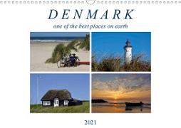 DENMARK - One of the best places on earth (Wall Calendar 2021 DIN A3 Landscape)