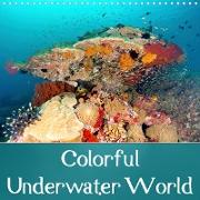 Colorful Underwater World (Wall Calendar 2021 300 × 300 mm Square)