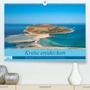 Kreta entdecken (Premium, hochwertiger DIN A2 Wandkalender 2021, Kunstdruck in Hochglanz)