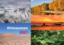 Klimazonen 2021 (Wandkalender 2021 DIN A2 quer)