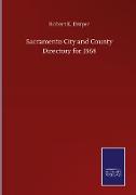 Sacramento City and County Directory for 1868