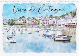Vues de Bretagne (Calendrier mural 2021 DIN A4 horizontal)
