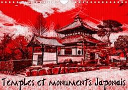 Temples et monuments japonais (Calendrier mural 2021 DIN A4 horizontal)