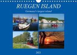 Ruegen Island (Wall Calendar 2021 DIN A4 Landscape)
