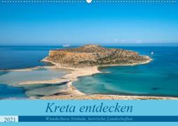 Kreta entdecken (Wandkalender 2021 DIN A2 quer)