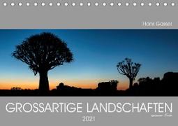 GROSSARTIGE LANDSCHAFTEN unserer Erde 2021 (Tischkalender 2021 DIN A5 quer)