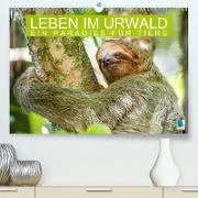 Leben im Urwald: ein Paradies für Tiere (Premium, hochwertiger DIN A2 Wandkalender 2021, Kunstdruck in Hochglanz)
