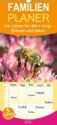 Ein Leben für den Honig - Bienen und Imker - Familienplaner hoch (Wandkalender 2021 , 21 cm x 45 cm, hoch)