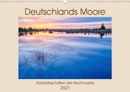 Deutschlands Moore (Wandkalender 2021 DIN A3 quer)