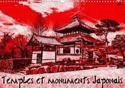 Temples et monuments japonais (Calendrier mural 2021 DIN A3 horizontal)
