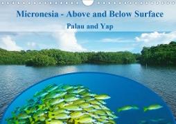 Micronesia - Above and Below Surface (Wall Calendar 2021 DIN A4 Landscape)