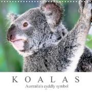 Koalas - Australia's cuddly symbol (Wall Calendar 2021 300 &times 300 mm Square)