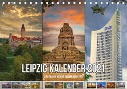 Leipzig Kalender 2021 " Leipzig von seiner schönsten Seite" (Tischkalender 2021 DIN A5 quer)