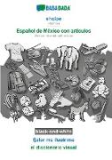 BABADADA black-and-white, shqipe - Español de México con articulos, fjalor me ilustrime - el diccionario visual