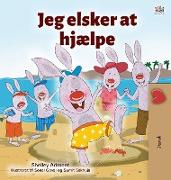 I Love to Help (Danish Book for Kids)