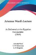 Artemus Ward's Lecture