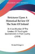 Strictures Upon A Historical Review Of The State Of Ireland