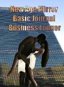 New Age Mirror Basic Journal Business Ledger