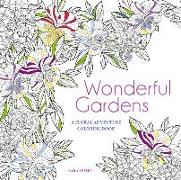 Wonderful Gardens: A Floral Adventure Coloring Book