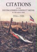 Citations of the Distinguished Conduct Medal 1914-1920