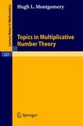 Topics in Multiplicative Number Theory