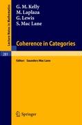 Coherence in Categories