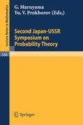 Proceedings of the Second Japan-USSR Symposium on Probability Theory