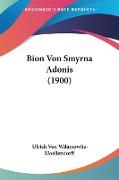 Bion Von Smyrna Adonis (1900)