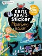 Kritzkratz-Sticker – Meerjungfrauen