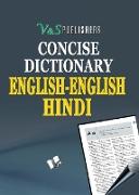 Concise English - English - Hindi Dictionary (Pocket Size)