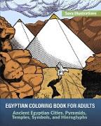 Egyptian Coloring Book for Adults