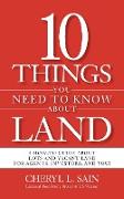 10 Things You Need To Know About Land