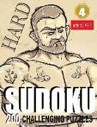 Hard Sudoku Puzzles Volume 4 200 Challenging Puzzles Activity Giants