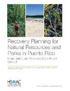 Recovery Planning for Natural Resources and Parks in Puerto Rico: Natural and Cultural Resources Sector Report, Volume 1