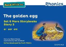 Read Write Inc. Phonics: The golden egg (Blue Set 6A Storybook 2)