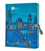 Harry Potter: Hogwarts Castle at Night Lock and Key Diary