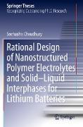 Rational Design of Nanostructured Polymer Electrolytes and Solid¿Liquid Interphases for Lithium Batteries